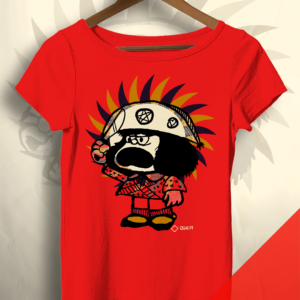 Baby look Mafalda Cangaceira