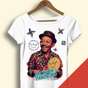 Baby Look Branca - Jackson do Pandeiro Guache