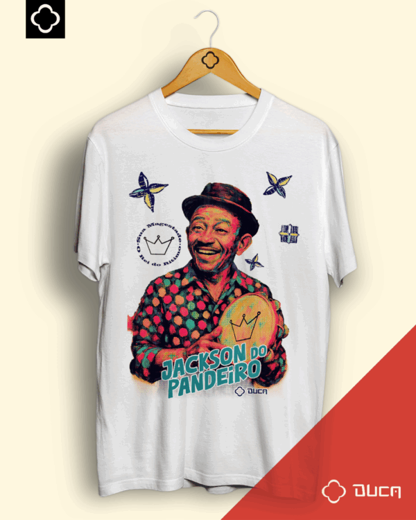 T-shirt Branca - Jackson do Pandeiro Guache