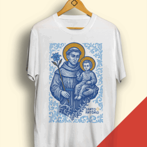 T-shirt Branca - Santo Antônio Xilo