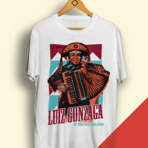 T-shirt Branca - Gonzagão é tradição