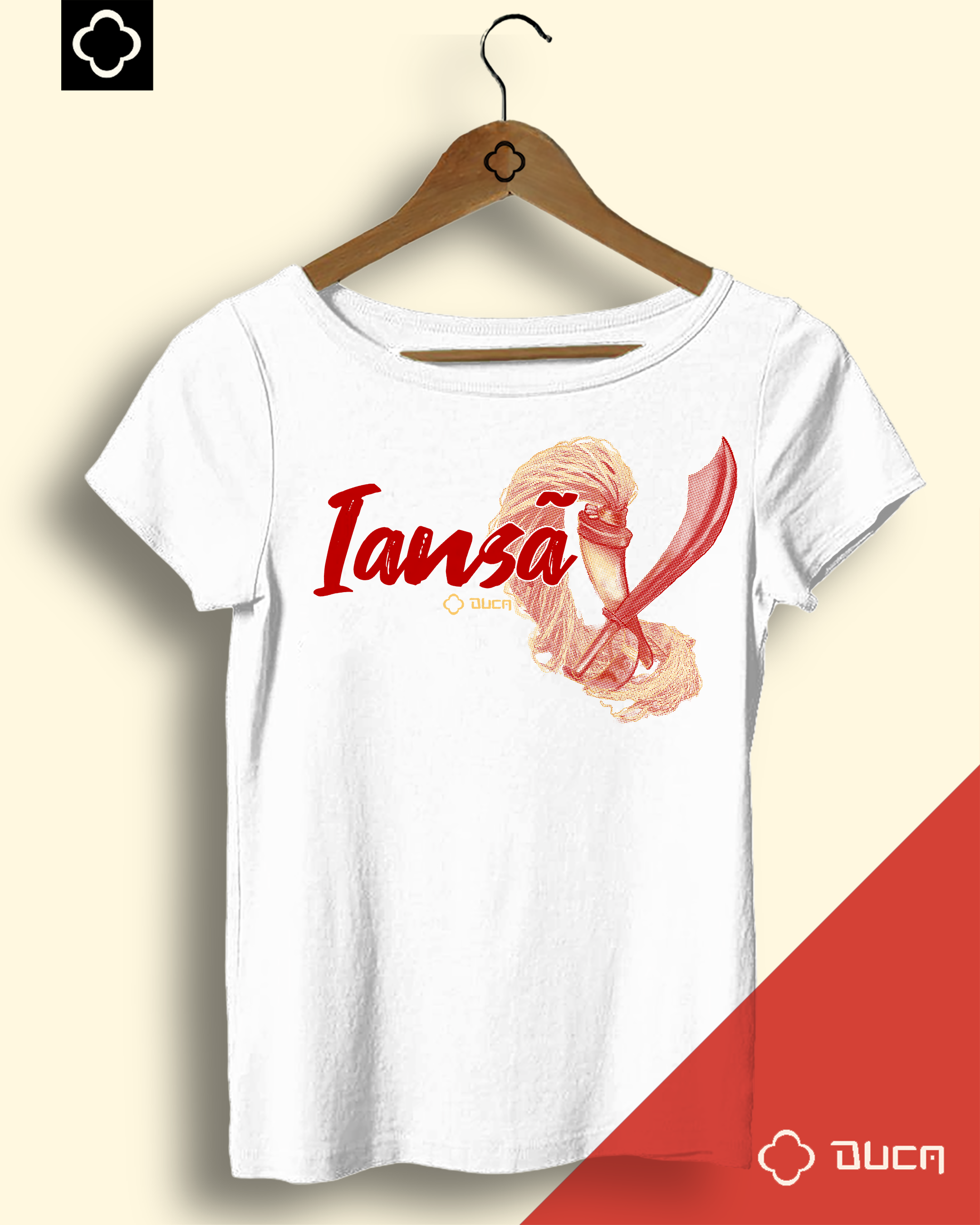 Baby look Branca - Iansã Eruexim