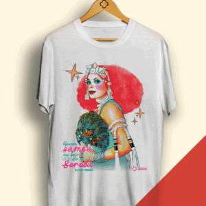 Camiseta Branca - Clara Nunes