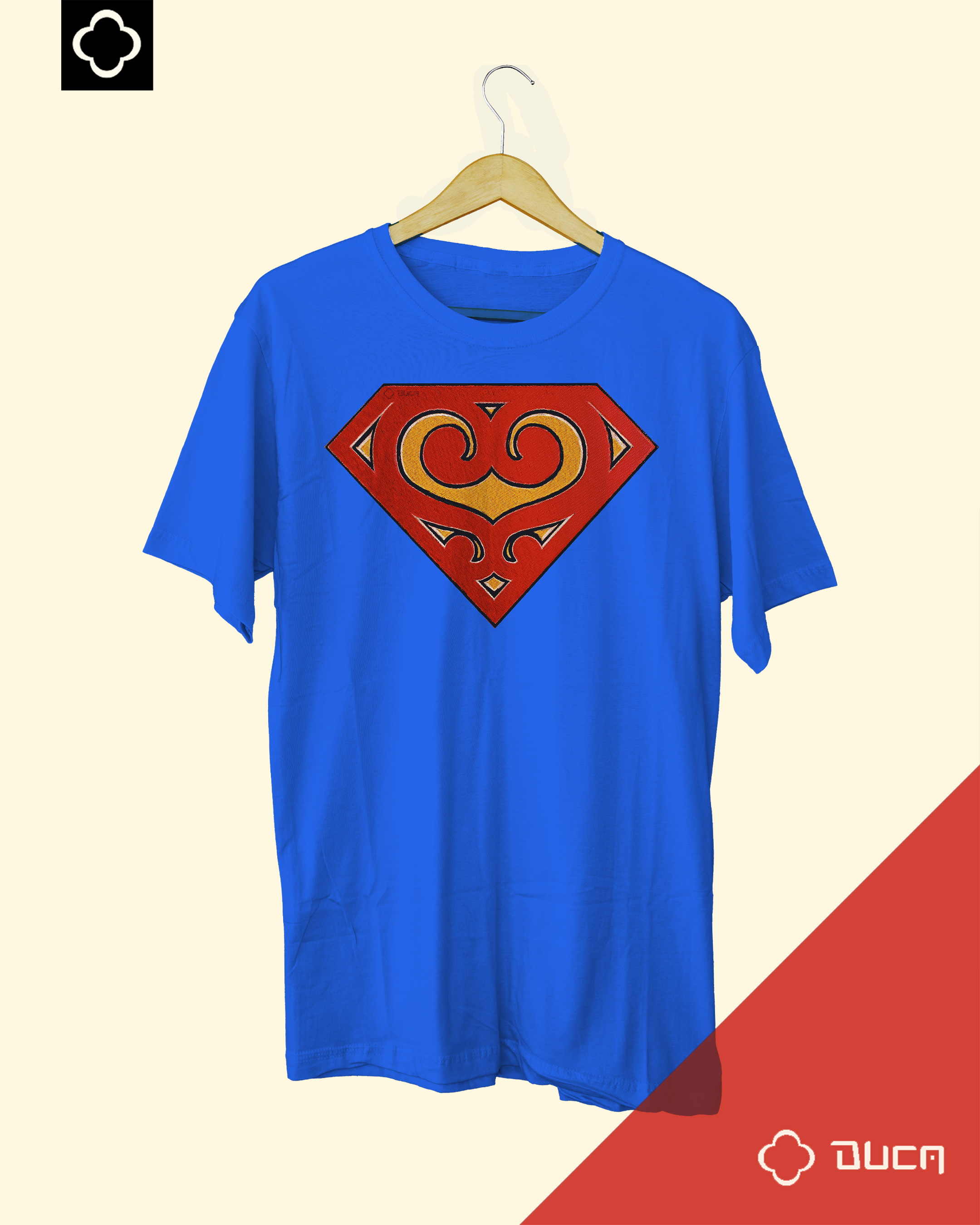 Camiseta azul - Sankofa - Super