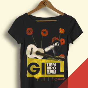 Baby look Preta - Gilberto Gil - Tempo Rei