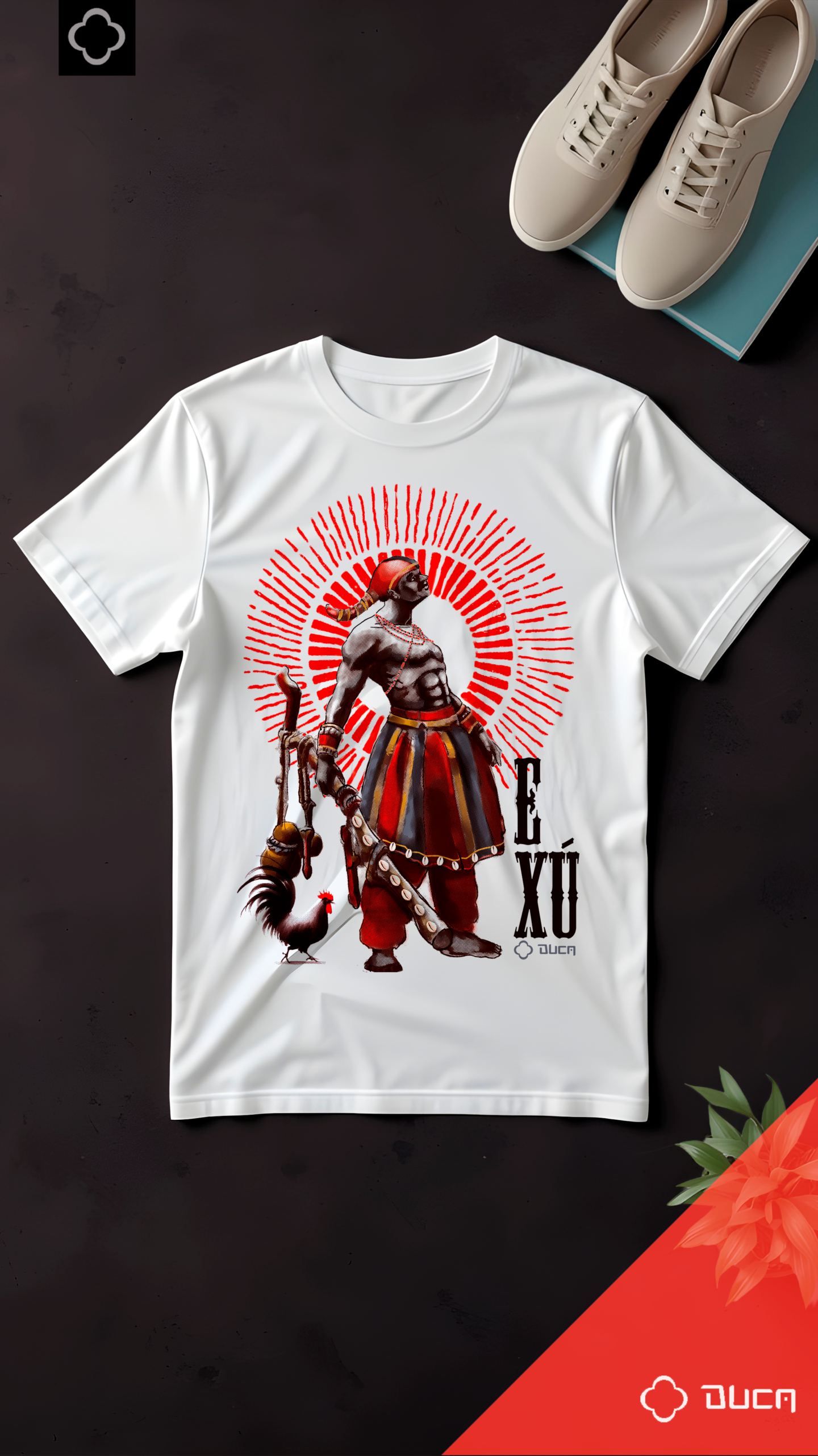 Tshirt Exu com o Galo - Imagem 4