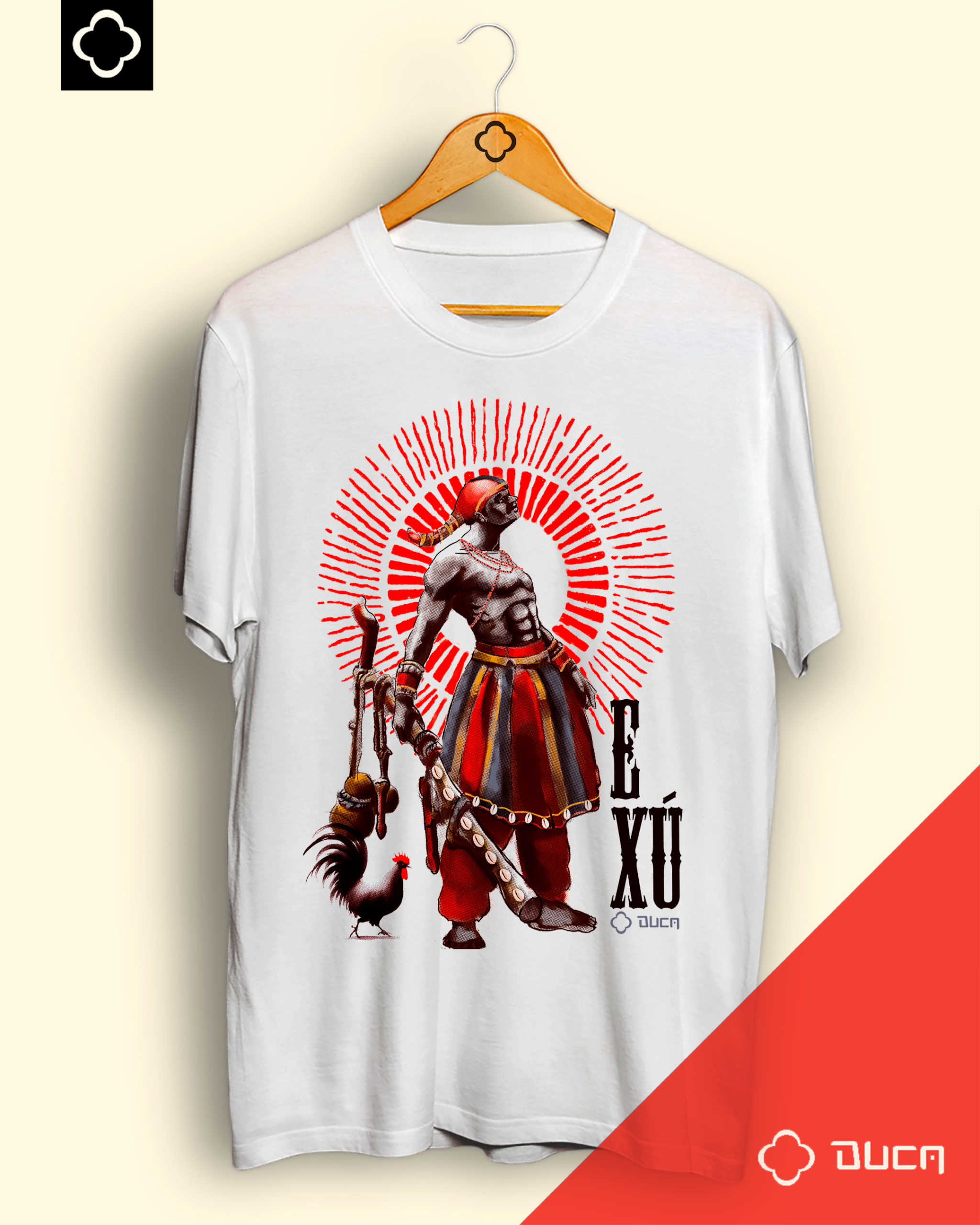 Tshirt Exu com o Galo