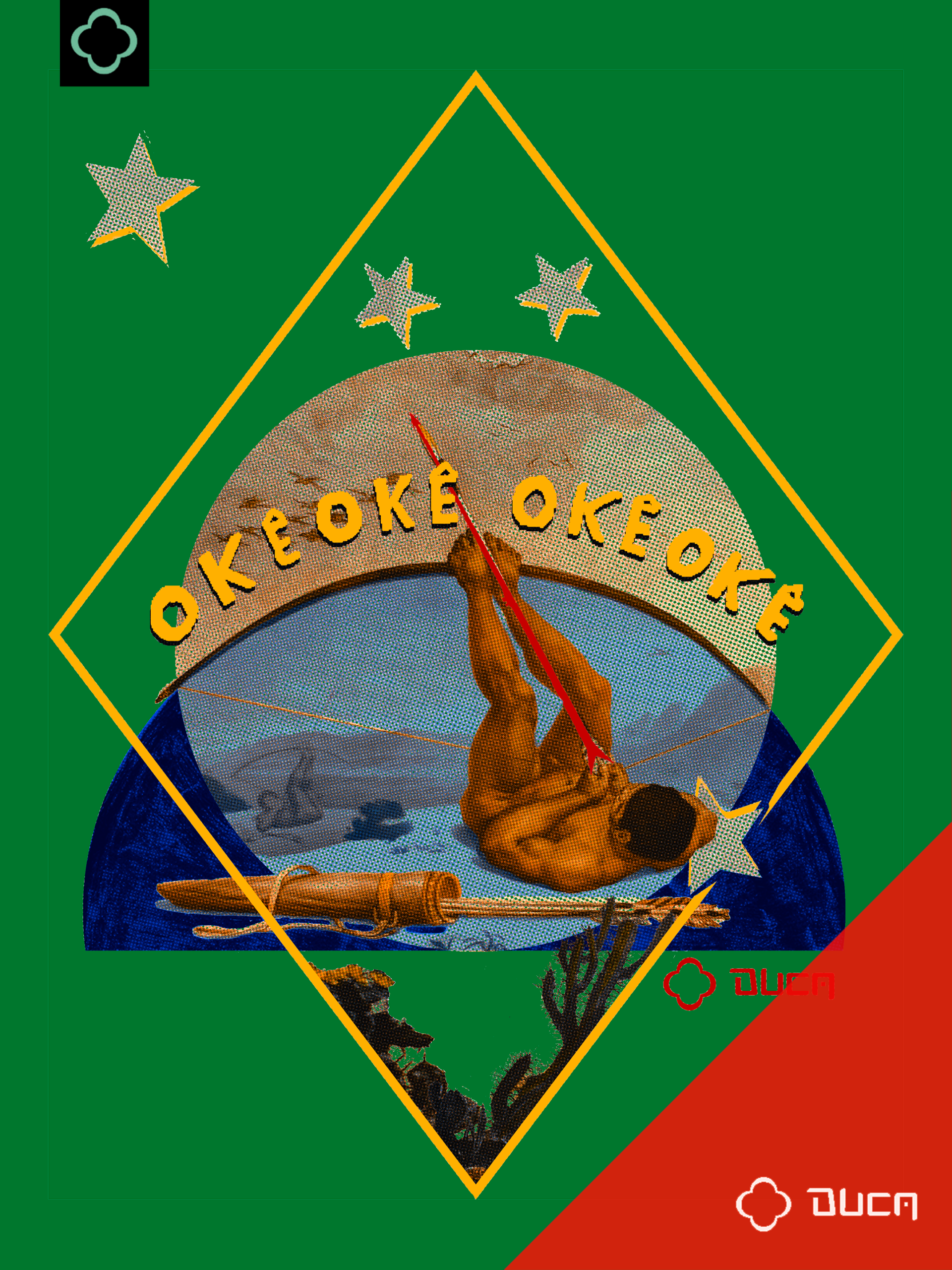 T-shirt Okê Oxossi - Caboclo - Branco - Imagem 2