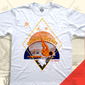 T-shirt Okê Oxossi - Caboclo - Branco