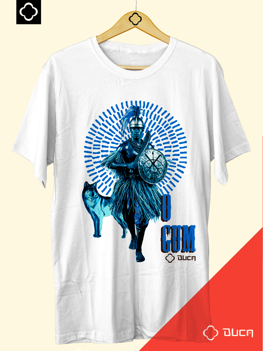 T-shirt Branca - Ogum 2026